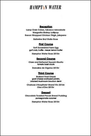 WINE DINNER